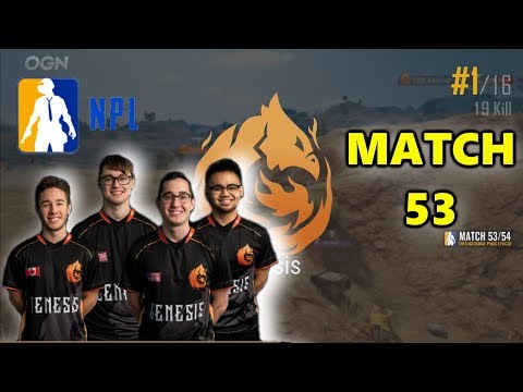 Genesis Kaymind, Pr0phie, hwinn & Nerf - National PUBG League - Week 4 - Match 53