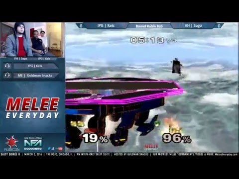 Salty Soirée II - IPG | Kels (Fox, Marth, Pikachu) vs. VH | Sago (Marth, Luigi) - Round Robin Bo5