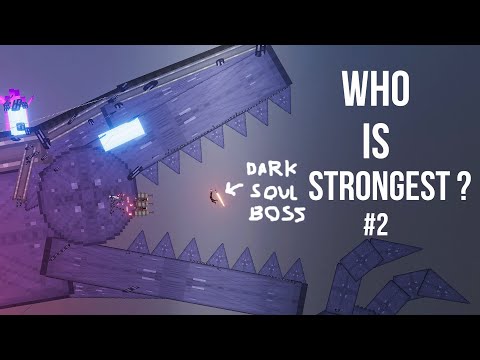 Godzilla 2022 vs Dark Soul Boss [Who is strongest ? #2] - Peopel Playground