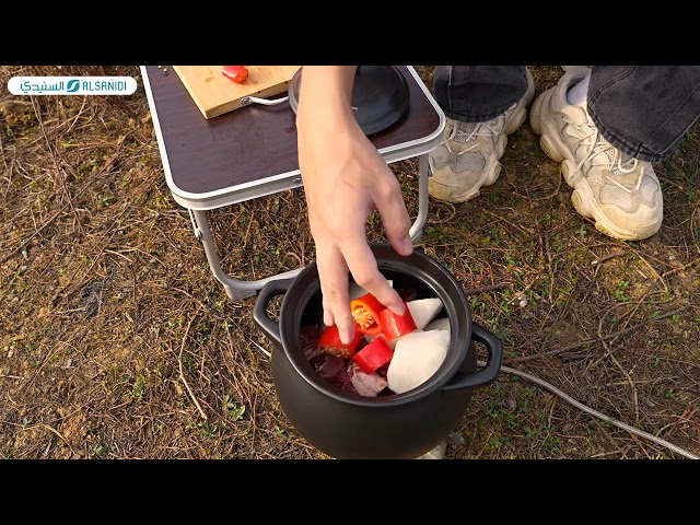 قدر فخار حراري 3.3 لتر- يحافظ على حرارة الطعام، طهي صحي وآمن، سهل التنظيف،ضمان سنتان