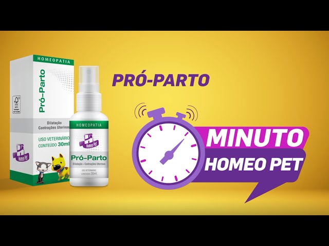 Vídeo sobre o produto Pró-Parto - Homeopet - 30ml