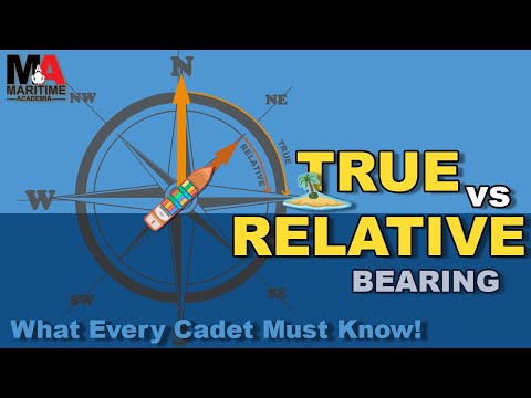 True Bearing vs Relative Bearing  Explained with Examples for Maritime Students
