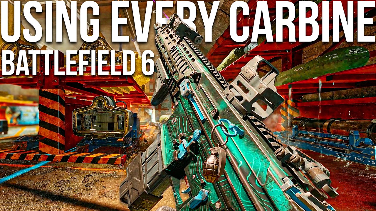 Using EVERY Carbine in Battlefield 6!