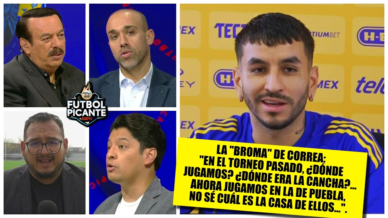 ANGEL CORREA calienta choque CRUZ AZUL vs TIGRES: "No sé cuál es la casa de ellos" | Futbol Picante