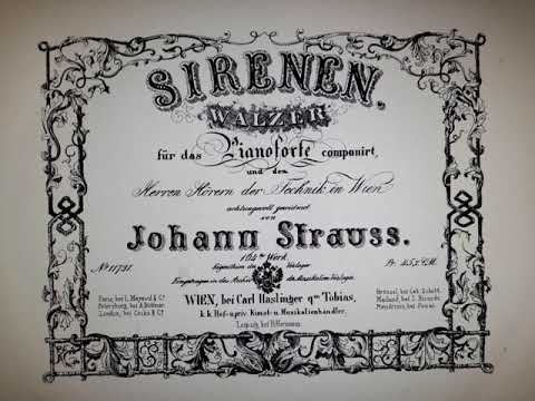 Johann Strauß Sohn - Sirenen, Walzer, Op.164