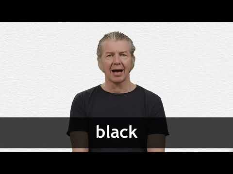 How to pronounce BLACK in American English