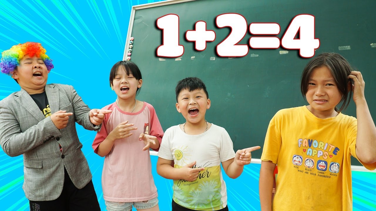 Hunter Play Kids Go To School Learn Colors Number Vs Math -  Classroom Funny Nursery Rhymes