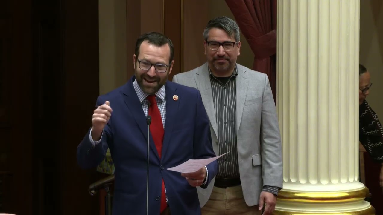 Senator Allen Recognizes Dr. Mathew Espinosa-Castro for Arts Education Month