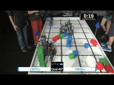 2015 VEXIQ Midd Q457 -  (1267S 7681B) 110 - VEX-IQ Middle School-VEX Worlds 2015