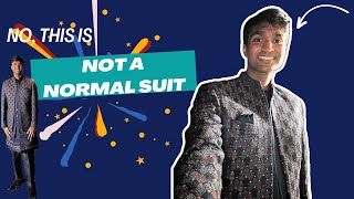 Elevate Your Indian Wedding Style with this 3-Piece Men's Outfit!