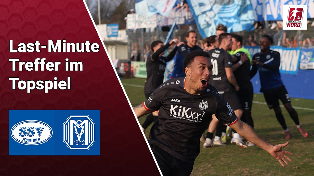 SSV Jeddeloh vs SV Meppen Highlights