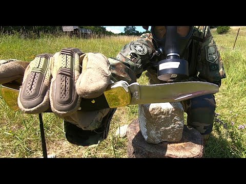 BUCK 110 FOLDING HUNTER - KNIFE DESTRUCTION TEST - UNTIL IT BREAKS - STEEL: 420HC -THE LEGEND REVIEW