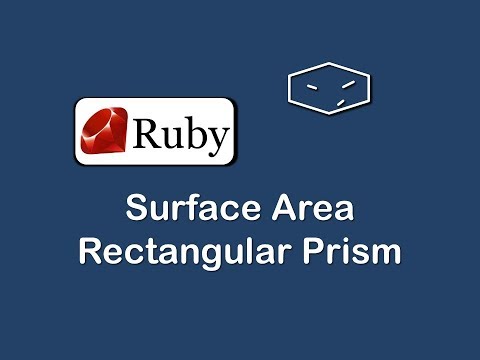 surface area of rectangular prism in ruby
