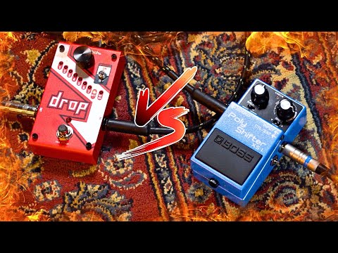 Boss XS-1 Poly Shifter vs Digitech "The Drop", Pitch Pedal Comparison! | Better Music