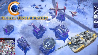 Global Conflagration | EDU Faction Gameplay | Full scale attack | Optimal Air& Land Assault !!!