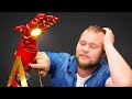 LAMP IN THE FORM OF AN IRON MAN S HAND