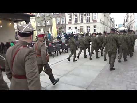 "Wizja Szyldwacha" na Starym Rynku w Poznaniu - Święto 15. Pułku Ułanów Poznańskich