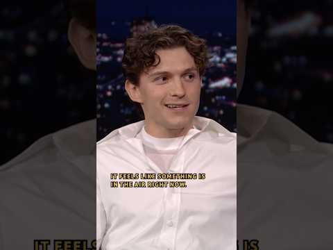 #TomHolland on the energy as England heads into the #WorldCup semifinals 👀 #FIFAWorldCup