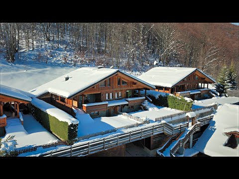 Luxury Alpine Chalet Tour in the Snow | Sergio D’Angelo Real Estate Videography