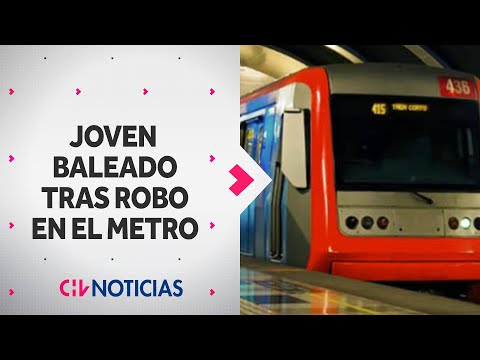 EN RIESGO VITAL un adolescente de 17 años tras ser baleado durante robo en estación de Metro