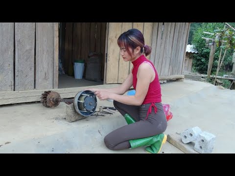 120 Days Building Farm Life, Restoration and repair Free Electricity House - Build a road to House