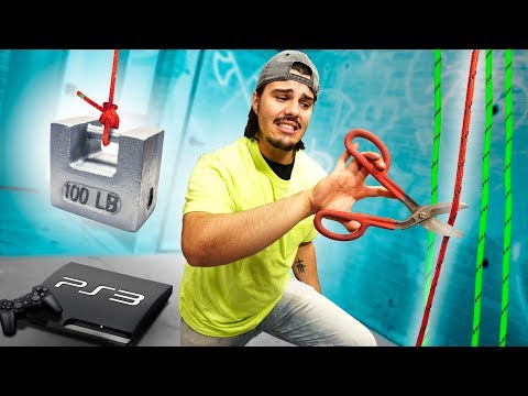 DON'T Cut The Wrong Rope Challenge! Video
