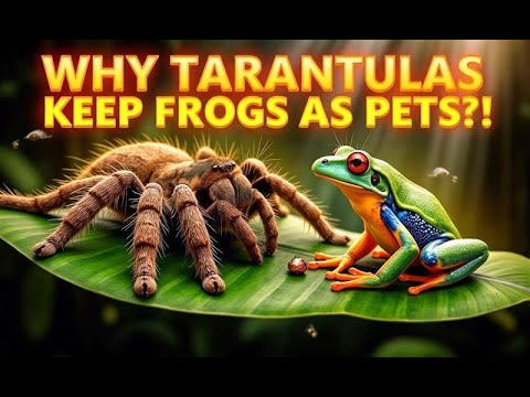 Why Do Tarantulas Keep Frogs as Pets?