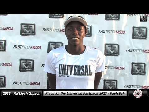 2023 Ka’Liyah Gipson Committed Jackson state Speedy Slapper and Outfielder Softball Skills Video