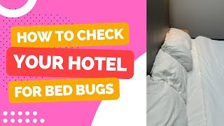 [WATCH] What if there are BED BUGS in YOUR hotel room?