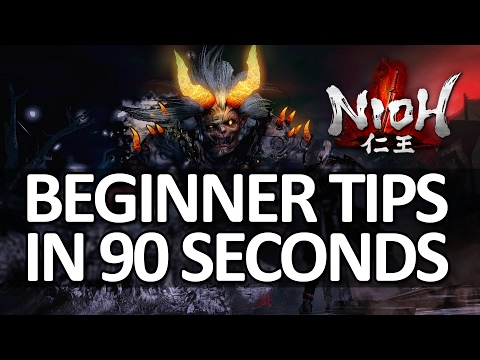 Nioh - Beginner Tips in 90 Seconds