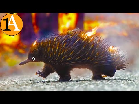 Das einzige Tier, das nicht vor Feuer flieht