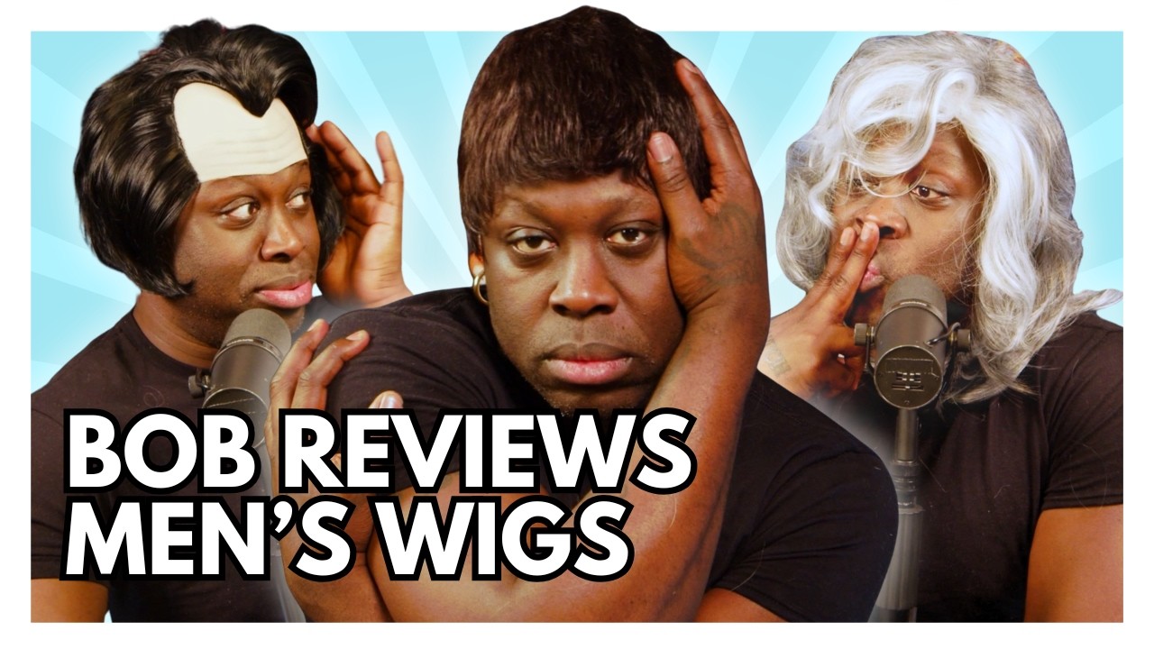 These Wigs Should Be Illegal | Bob the Drag Queen Reviews Men’s Wigs