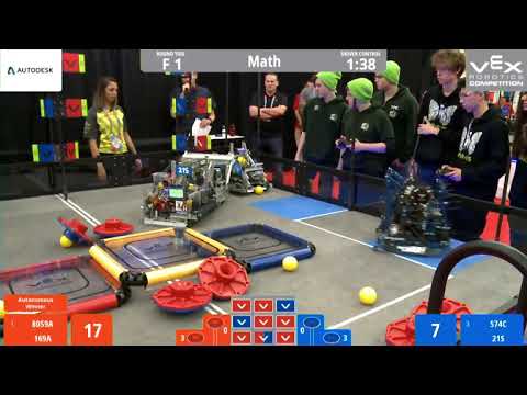 Math Division Finals Vex Worlds 2019