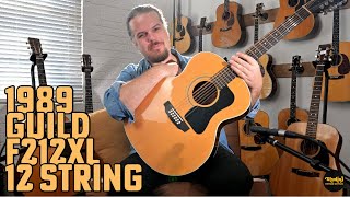 Video thumbnail for 1989 Guild F-212XL Premium 12-String Acoustic Guitar Showcase |. Nick Brightwell presents by Studio 1 Vintage Guitars