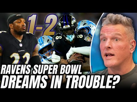 Ravens Super Bowl Hopes In Trouble After 1-2 Start? | Pat McAfee Show