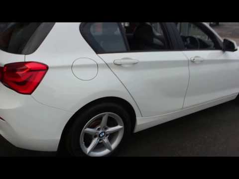 BMW 116d ED PLUS Finished In Alpine White At Rix Motor Company