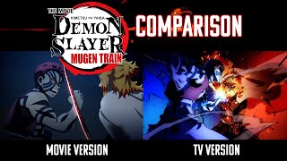 EVERY change in the Mugen Train Arc (Demon Slayer Season 2)