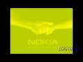 Nokia Logo In The Yellow Effect