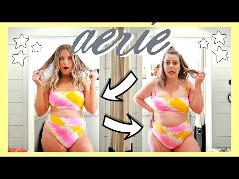 SIZE 12 GIRLS TRY THE SAME EXACT OUTFITS FROM AERIE Video