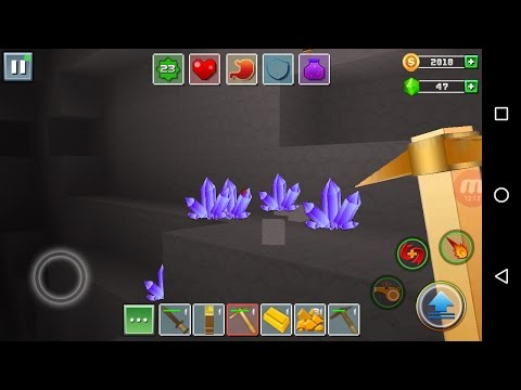 Exploration Craft 'CanadaDroid' Gameplay # 11 (2nd Series) | Unlimited Amethyst, Gold & Iron Ores | Video