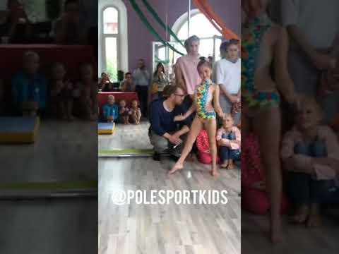 Russian champion Pole sport kids 11 years old champion 2019