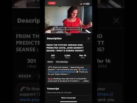 YouTube video