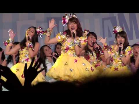 [FANCAM] JKT48 - Kokoro no Placard  at Gingham Check HS Festival 141004