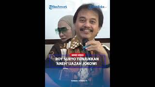 Download lagu IJAZAH JOKOWI Dikuliti Roy Suryo Ada Perbedaan Tajam❗ mp3 Download lagu IJAZAH JOKOWI Dikuliti Roy Suryo Ada Perbedaan Tajam❗ mp3