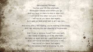 Sara Groves, Tornado