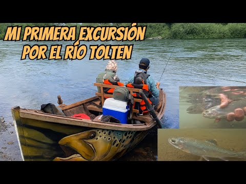 LA AVENTURA que SIEMPRE QUISE: pesca con mosca en el río tolten / región de la Araucania