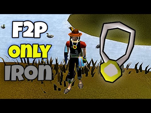 Unlocking Power Amulet & Hitting 750 Total level! - F2P Ironman #10 [OSRS]