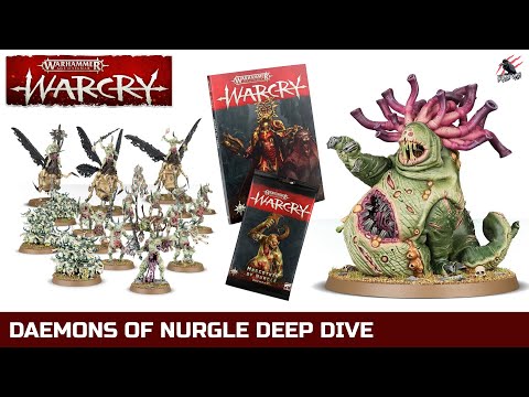 WARCRY NURGLE DEEP DIVE - DAEMONS OF NURGLE WARCRY WARBAND - Proxies, Prices, Fighters & Abilities