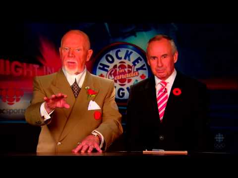 Don Cherry's take on the Philadelphia Flyers and Washington Capitals Line Brawl