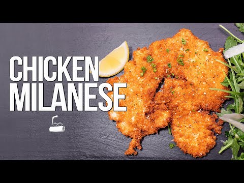 MY NEW FAVORITE DINNER...CHICKEN MILANESE! | SAM THE COOKING GUY